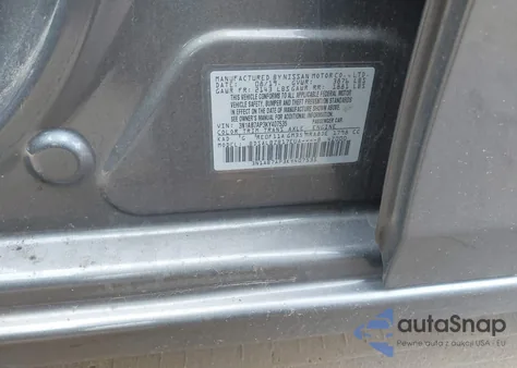 2019 Nissan Sentra S z USA, uszkodzony, nr VIN 3N1AB7AP3KY407535